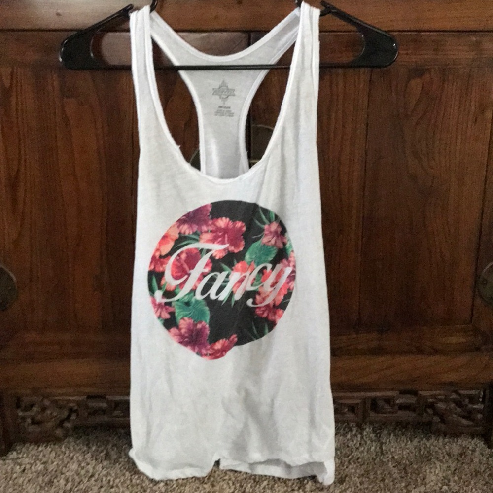 Racer back tank top